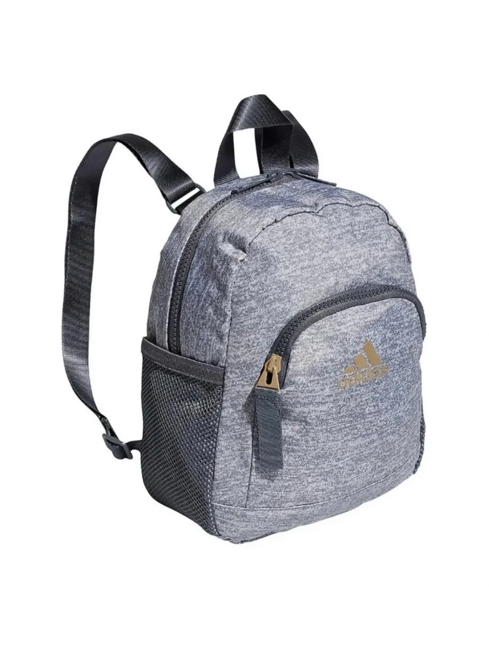 New mens womens adidas Heather Grey Compact Backpack